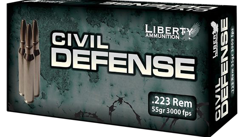 Liberty Ammunition LACD223019 Silverado  223 Rem 55 gr Hollow Point Boat Tail (HPBT) 20 Bx/ 10 Cs