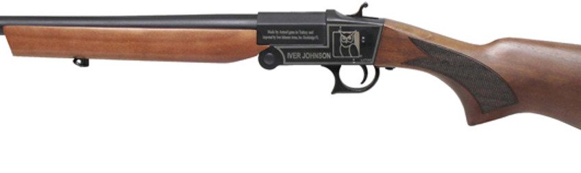 IVER JOHNSON 20GA. 3″ 18.5″ MC3 BLACK WOOD