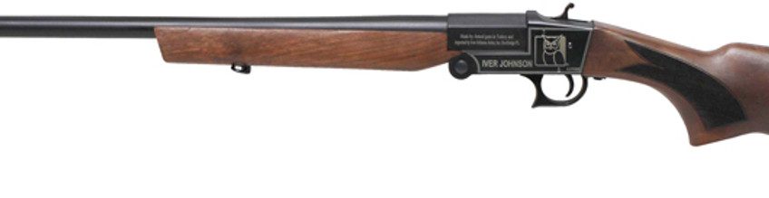 IVER JOHNSON YOUTH 20GA. 3″ 24″ MC3 BLACK WOOD