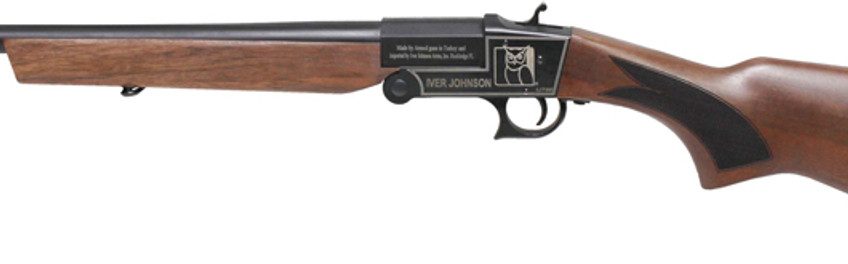 IVER JOHNSON YOUTH 20GA. 3″ 18.5″ MC3 BLACK WOOD