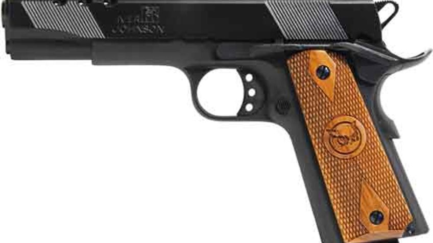 IVER JOHNSON EAGLE PORTED .45ACP 5″ AS 8RD MATTE BLUED