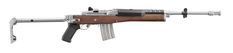 Mini-14~ Tactical 5.56 NATO 18.5″ BBL (2)20RD Mags SS/Walnut