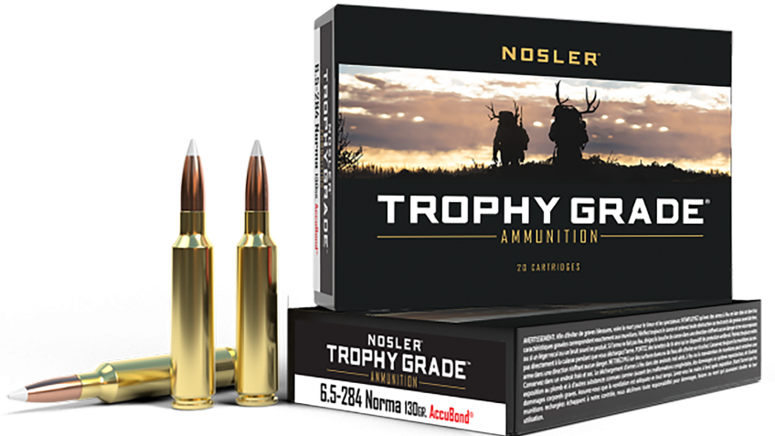 Nosler 60021 Trophy Grade 6.5×284 Norma 130 gr AccuBond 20 Bx – Dirty Bird Industries