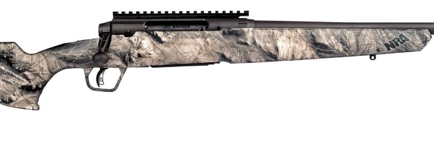 Savage 57486 Axis II  270 Win 4+1 20″ Mossy Oak Overwatch Gunsmoke Gray PVD Right Hand