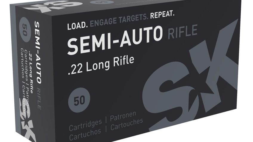 SK .22 LR Semi-Auto Rifle Ammo 50Rds