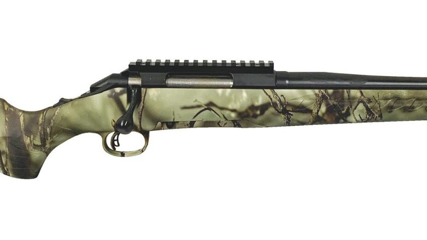 Ruger 26986 American  350 Legend 5+1 22″ GoWild Camo I-M Brush Bronze Cerakote Right Hand