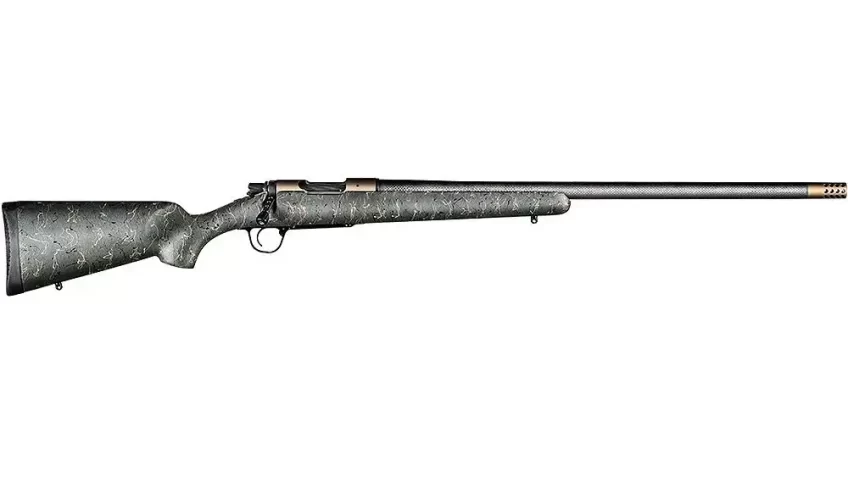 Christensen Arms 801-06287-01 Ridgeline 6.5 Creedmoor Green Stock with Black and Tan Webbing 24″ Barrel