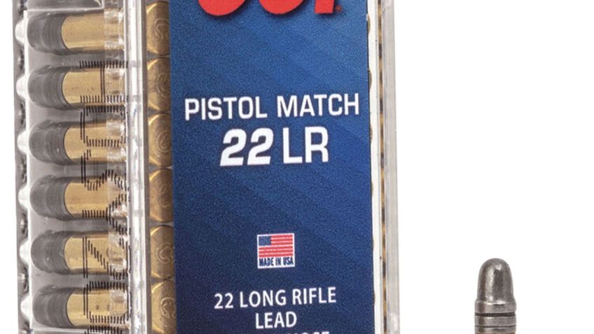 CCI 0051 Competition Pistol Match 22 LR 40 gr Lead Round Nose (LRN) 50 Bx – Dirty Bird Industries