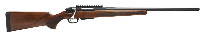 Stevens 18858 334 6.5 Creedmoor 3+1 20″, Matte Black Barrel/Rec, 3 Lug Bolt, Walnut Stock, Scope Mount