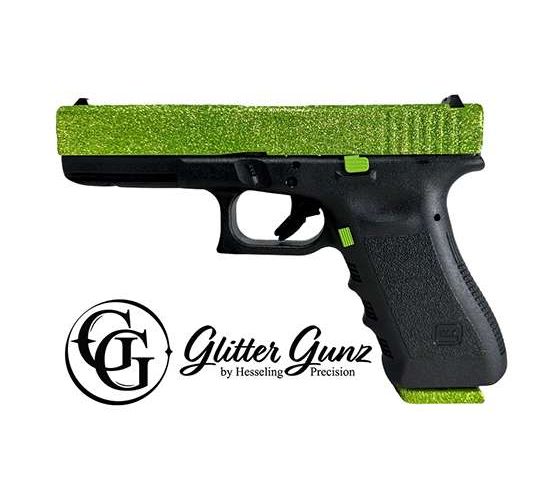 GLOCK 17 GEN3 9MM ZOMBIE GREEN GLITTER GUNZ