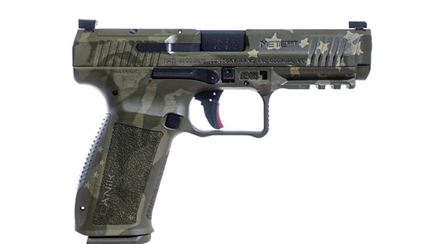 Canik Mete SFT “We The People” OD Green Camo 9mm 4.46″ Barrel 18/20-Rounds