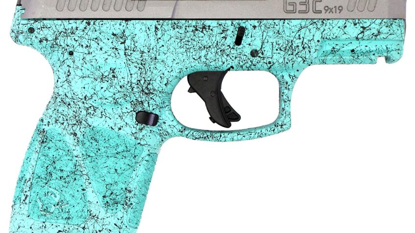 Taurus 1-G3C939-SP4 G3C 9mm 3.26″ Cyan Splatter (3) 12 Round Mags