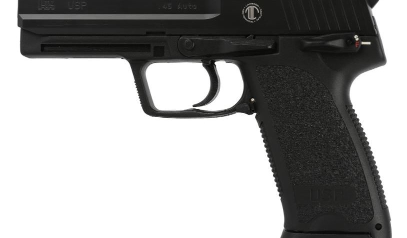 Heckler & Koch USP45 (V1) Handgun 45 ACP – 4.41″ – Black