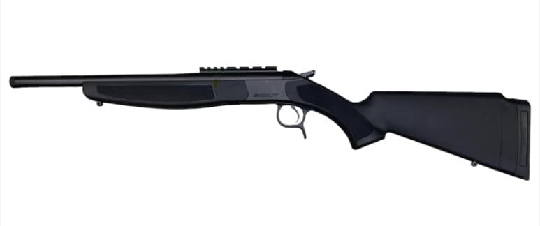 CVA CR4802 Scout 300 Blackout Blued Action and Threaded Barrel 16.5” 5/8-24 Durasight Rail Base (Shooters Choice Exclusive)