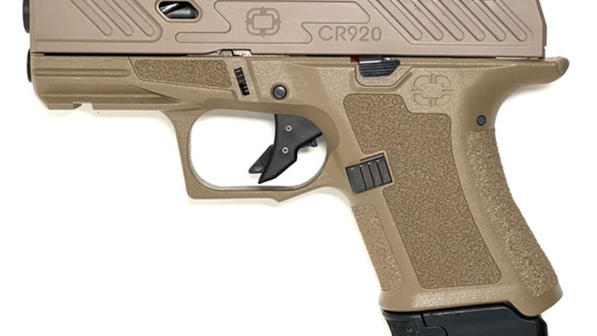 Shadow Systems SS-4024 CR920 Elite FDE Limited Edition Optic Cut Black Barrel 9mm 1x10rd 2x13rd