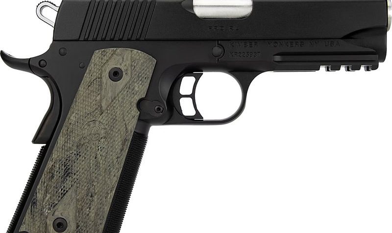 Kimber Pro RL, .45acp, 4″ Barrel, 1- 7rd Magazine, Hogue Grips, Pistol