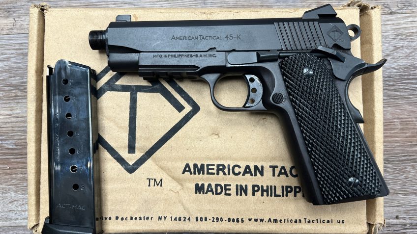 ATI FX45 1911 45ACP 4.75″ THRE