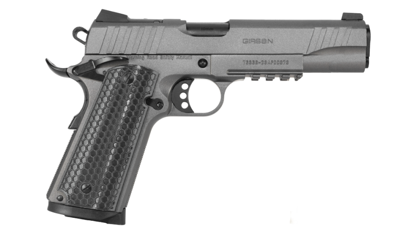 Girsan Mc1911s 10mm Acp 5" 9rd Tungsten Gray Or