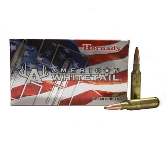 Hornady 81489 American Whitetail 6.5 Creedmoor 129 gr InterLock Spire Point 20 Bx/ 10 Cs