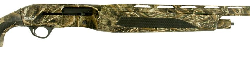 TriStar 24186 Viper Max Semi-Automatic 12 Gauge 26″ 5+1 3.5″ Fixed w/Black Grip Panels Stock Steel Receiver with overall Realtree Max-5 Finish