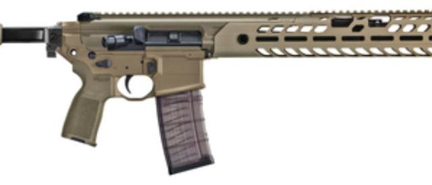 Sig Sauer MCX Virtus Patrol 223 Rem,5.56 NATO 16″ 30+1 Flat Dark Earth 5 Position Folding Stock