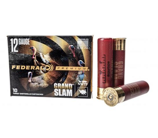 Federal PFCX139F5 Premium Grand Slam 12 Gauge 3.5″ 2 oz 5 Shot 10 Bx/ 5 Cs