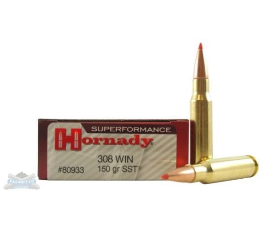 Hornady 80933 Superformance 308 Win 150 gr SST 20 Bx/ 10 Cs