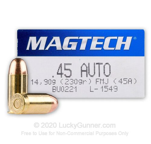 .45 Auto FMJ UPC: 754908162802