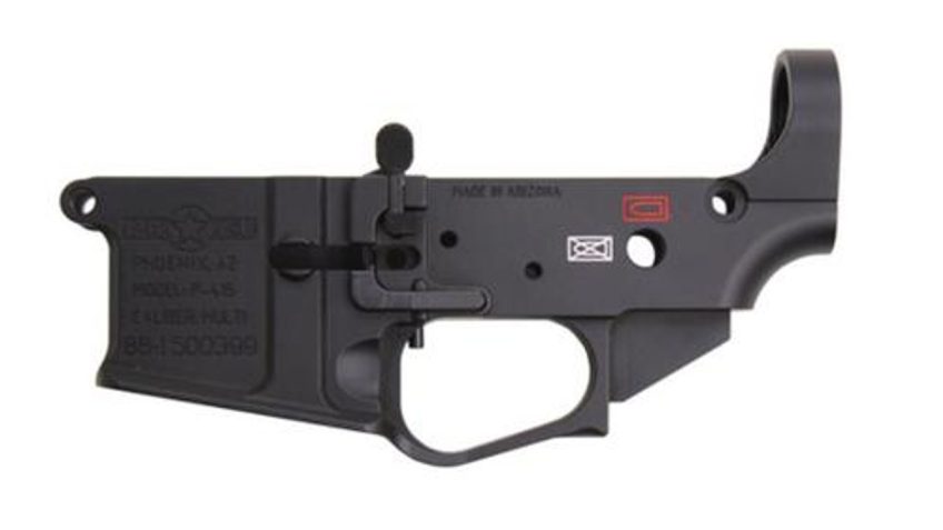 Patriot Ordnance Factory Gen 4 223 Stripped Lower Receiver Semi Auto Black Anodized