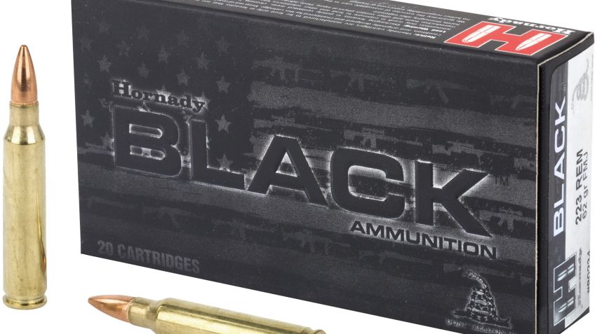 Hornady Black 223 Rem 62 Grain Full Metal Jacket 20 Round Box – Dirty Bird Industries