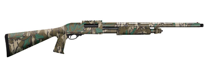 Charles Daly 335 Pump Field Maxi-Mag Shotgun 12 Gauge – 24″ – Mossy Oak Greenleaf