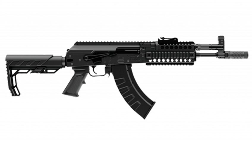 CROS FULL AUTO AK1 WITH FOLDING STOCK BLK