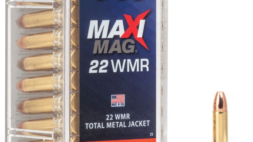 CCI Maxi-Mag 22WMR 40 Grain Total Metal Jacket 50 Rd Bx – Dirty Bird Industries