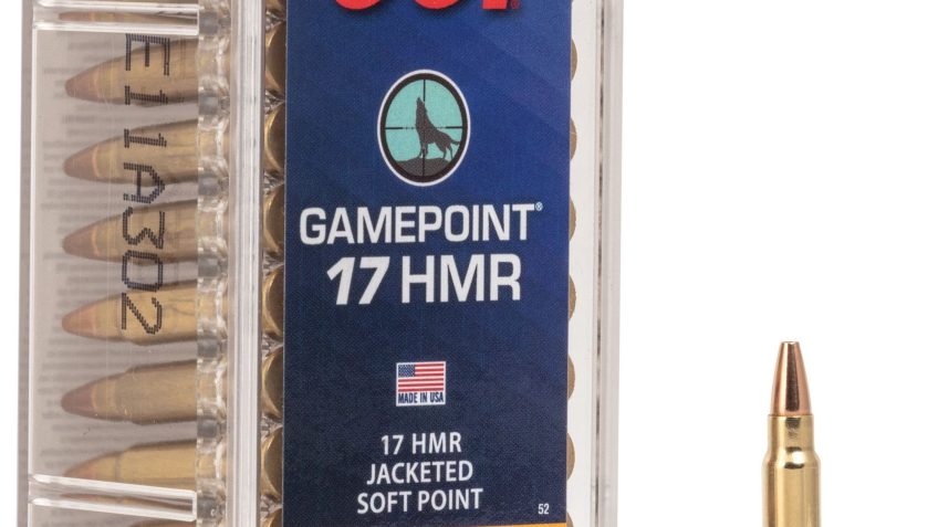 CCI Gamepoint 17HMR 20 Grain Jacketed Soft Point 50 Rd Bx – Dirty Bird Industries