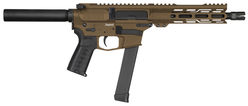 CMMG CMMG PISTOL BANSHEE MKG .45ACP 8" 26RD RIPBRACE MID. BRONZE