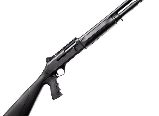 FOUR PEAKS AKSA S4 12 GAUGE 18.5" BARREL 5-ROUNDS 3" CHAMBER BLACK PISTOL GRIP FIXED STOCK GHOST RING SIGHTS SHOTGUN