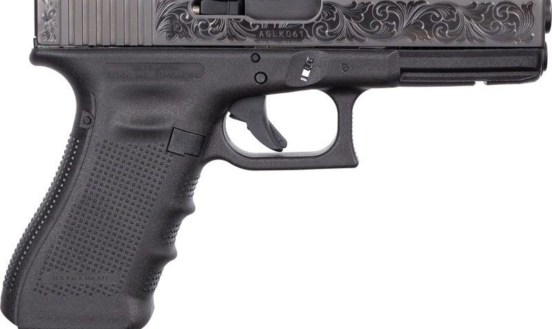 GLOCK 17 GEN4 9MM 17RD BLK ENGRAVED