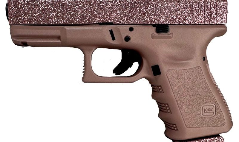 Glock 23 Gen3 “Rose Gold Glitter” .40 SW 4.02″ Barrel 13-Rounds