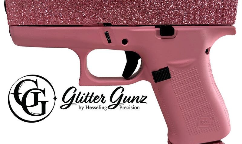 Glock 43X “Bubble Gum Glitter” 9mm 3.4″ Barrel 10-Rounds