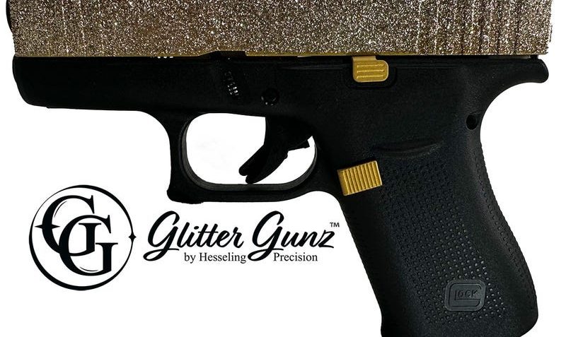 GLOCK 43X 9MM MIDAS GLITTER GUNZ