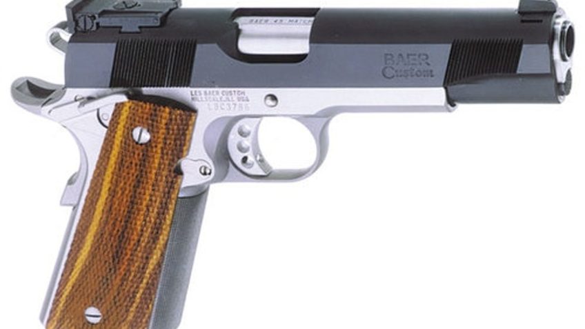 Les Baer Concept III 1911 .45 ACP 5″ 8rd Stainless Steel Frame Pistol