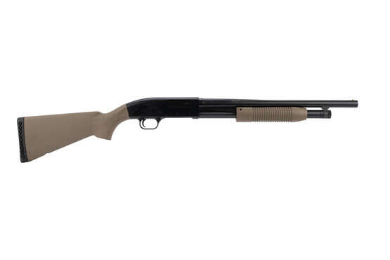 Mossberg 88 Maverick 18.5″ 12 Gauge 3″ 5Rd – Flat Dark Earth – Dirty Bird Industries