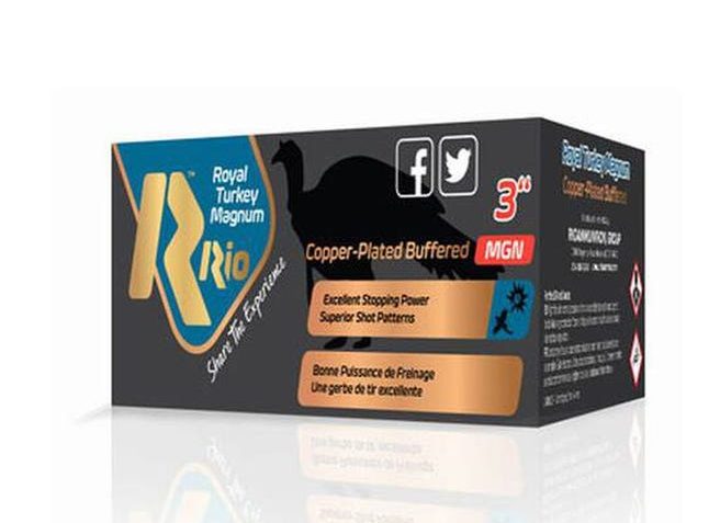 RIO Ammunition Royal Turkey Buffered Copper MGN 50 Game Loads 1003883