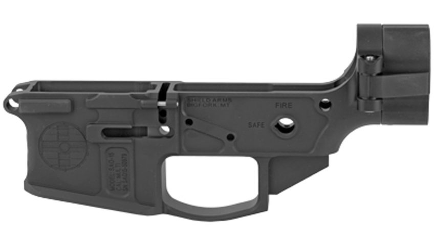 SHIELD SA-15 STRIPPED LOWER FLD BLK