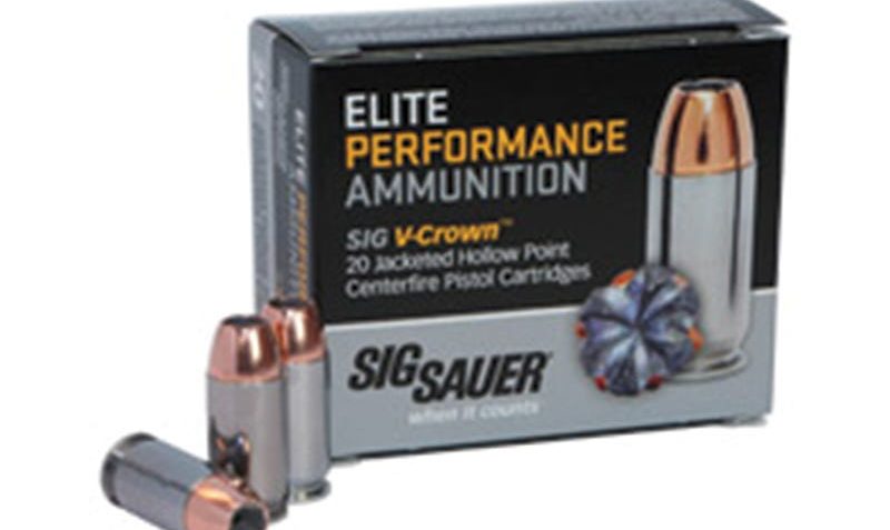 Sig Sauer E10MM200-20 10mm 200GR Elite V Crown JHP