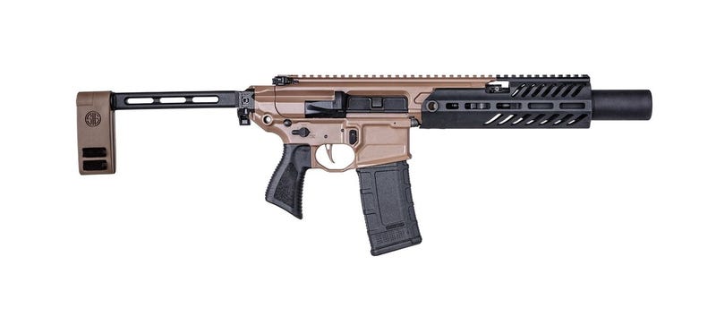 Sig Sauer PMCX-300B-5B-TAP-CAN-BN-NB MCX Canebrake Coyote Tan/Black 300 Blackout 5.5″ Barrel 30 Rd *NO BRACE*