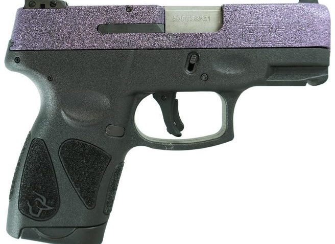 G2S 9MM BLK/BLK 3.2″ 7+1-PURPLE SPARKLE