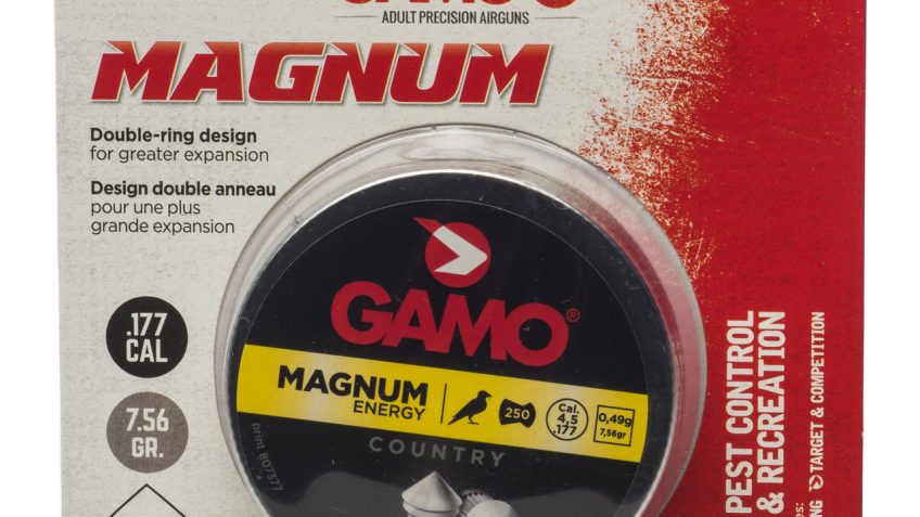 Gamo 6320224BT54 Magnum  .177 Pellet Lead Pointed 250 Per Tin