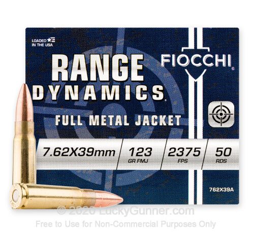 7.62X39mm 123Gr Fmj Box/50 762X39A