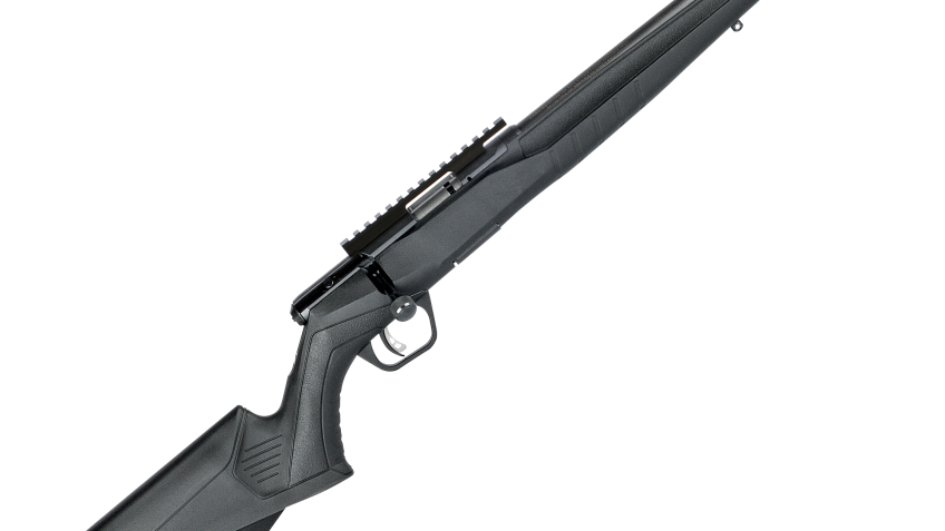 Savage Arms B22 FV-SR Bolt-Action Rifle – .22 Long Rifle – Black Synthetic